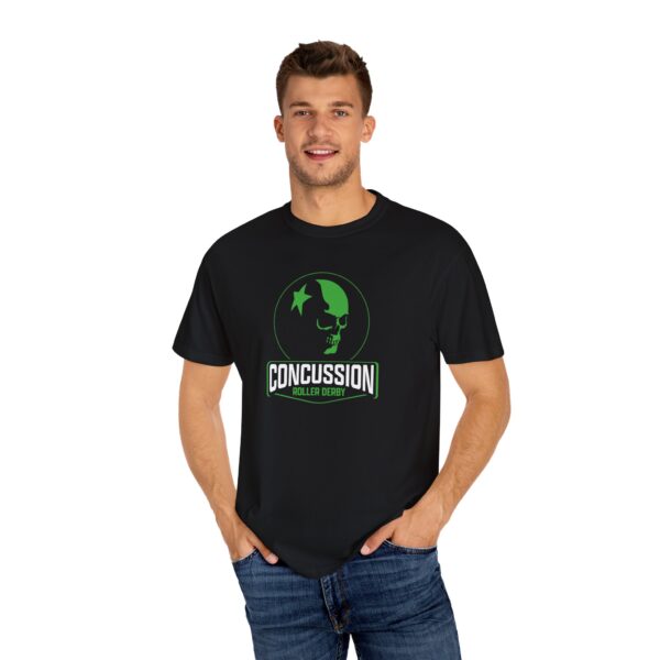 Concussion Roller Derby CRD Logo T-Shirt - Comfort Colors - Image 4